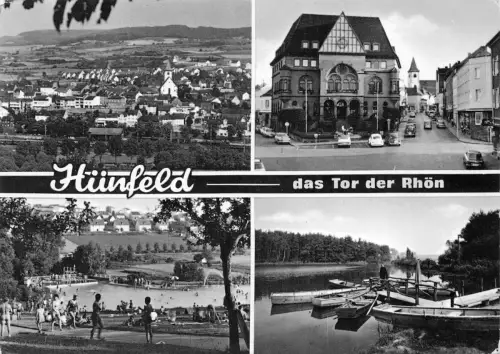 Hünfeld/Rhön Mehrbildkarte gl1972 194.724