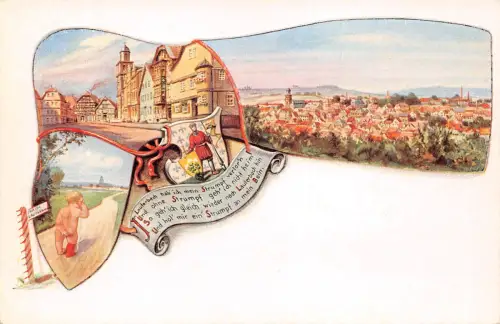 Lauterbach (Hessen) Panorama Teilansicht ngl 194.746