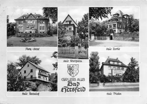 Bad Hersfeld Mehrbildkarte gl1963 194.798