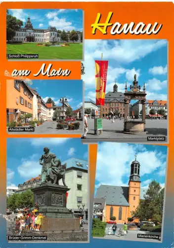 Hanau Mehrbildkarte ngl 194.851