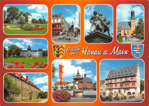Hanau Mehrbildkarte ngl 194.855