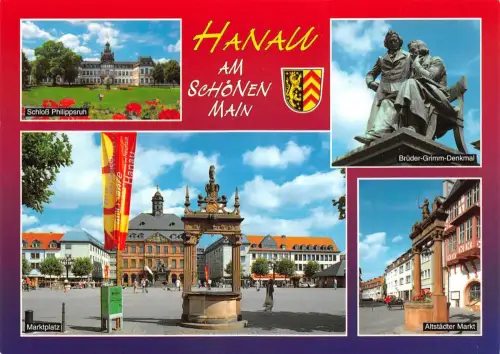 Hanau Mehrbildkarte ngl 194.853