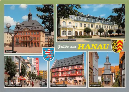 Hanau Mehrbildkarte ngl 194.857