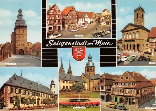 Seligenstadt Mehrbildkarte gl1970 194.869