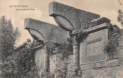 Bad Gelnhausen Barbarossa-Burg Kamin ngl 194.881