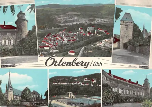 Ortenberg (Oberhessen) Mehrbildkarte gl1972 194.912