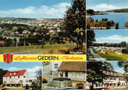 Gedern Mehrbildkarte gl1974 194.909