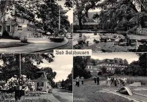 Bad Salzhausen Mehrbildkarte gl1958 194.925