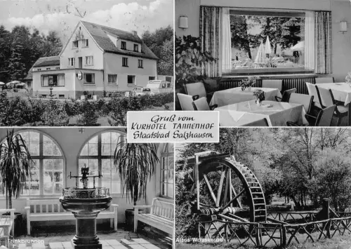 Bad Salzhausen Kurhotel Tannenhof gl1960 194.923