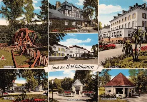 Bad Salzhausen Mehrbildkarte ngl 194.933