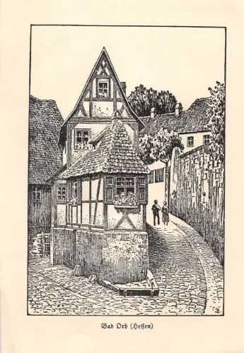 Bad Orb Kleines Haus keineAK, Bild ngl 194.959