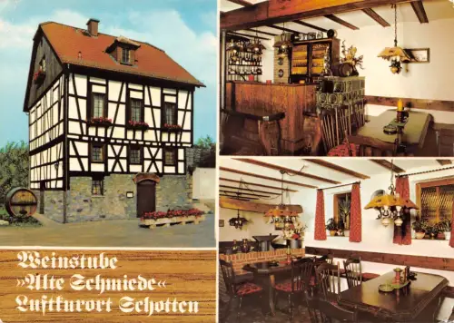Schotten Weinstube "Alte Schmiede"Mehrbildkarte ngl 194.941