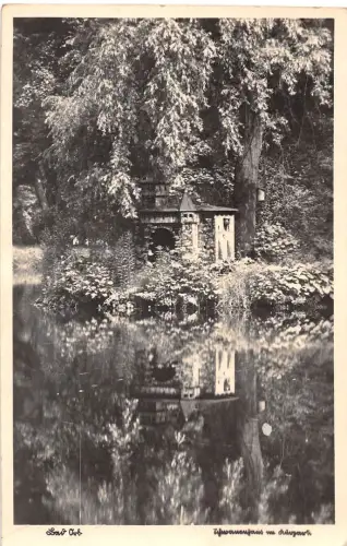 Bad Orb Schwanenhaus im Kurpark gl1950 194.976