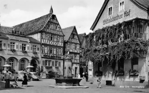 Bad Orb Marktplatz gl1955 194.990