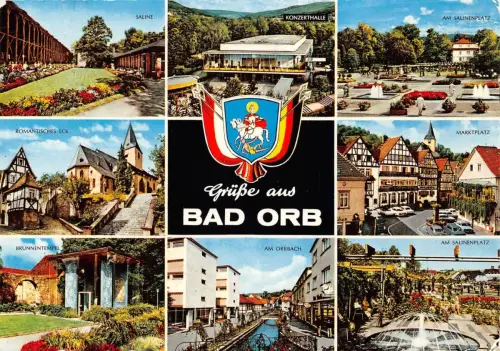 Bad Orb Mehrbildkarte gl1972 195.010