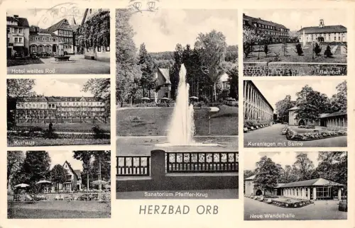 Bad Orb Mehrbildkarte gl1962 195.020
