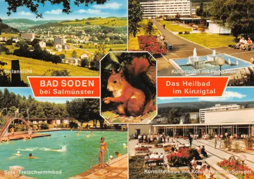 Bad Soden-Salmünster Mehrbildkarte gl 195.053