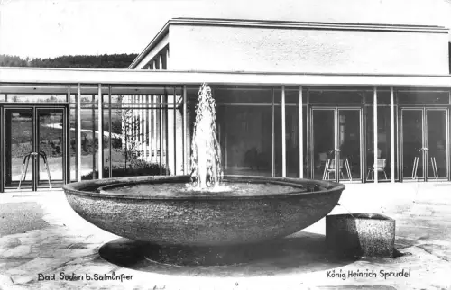 Bad Soden-Salmünster König Heinrich Sprudel gl1960 195.048
