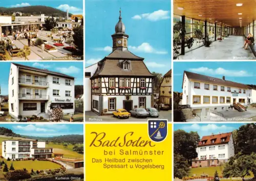 Bad Soden-Salmünster Mehrbildkarte ngl 195.054