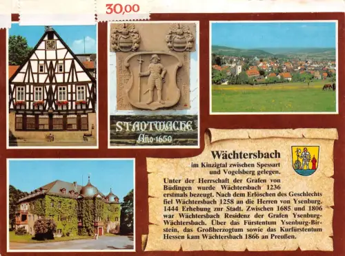 Wächtersbach Mehrbildkarte gl1983 195.060
