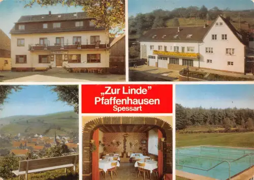 Pfaffenhausen "Zur Linde" Mehrbildkarte ngl 195.065