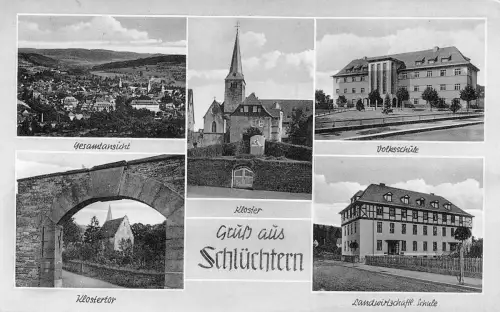 Schlüchtern Mehrbildkarte gl 195.073
