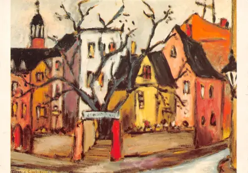 Mainz Klosterschänke Künstlerkarte sign. ngl 195.092