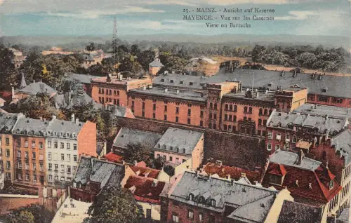Mainz Aussicht auf Kaserne ngl 195.099