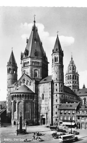 Mainz Der Dom von Osten ngl 195.148