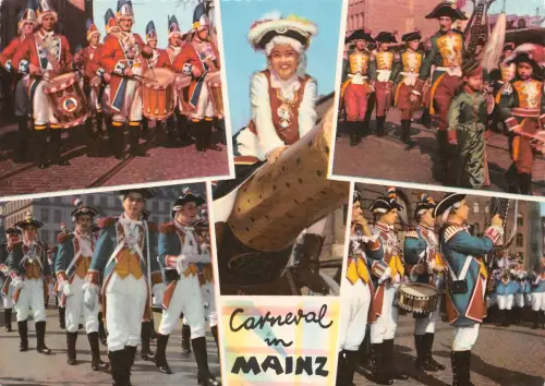 Mainz Carneval Mehrbildkarte ngl 195.177