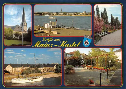 Mainz-Kastel Mehrbildkarte ngl 195.180