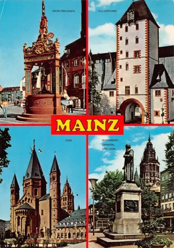 Mainz Mehrbildkarte ngl 195.179