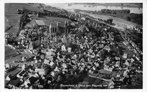 Oppenheim a. Rh. vom Flugzeug aus ngl 195.192