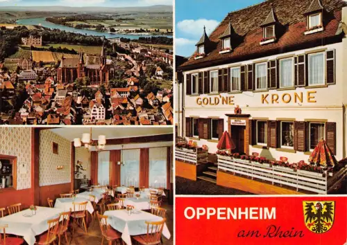Oppenheim a. Rh. Mehrbildkarte ngl 195.199