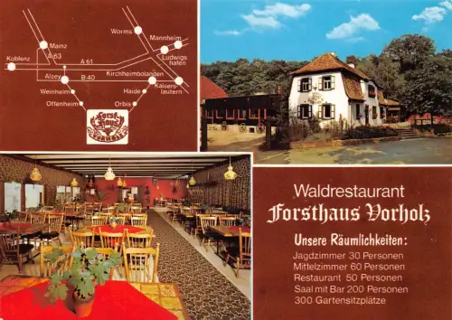 Offenheim Waldrestaurant Forsthaus Vorholz ngl 195.216