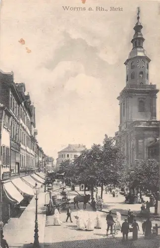 Worms Markt gl1906 195.222