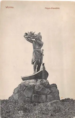 Worms a.Rh. Hagen-Standbild ngl 195.239