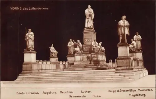 Worms a.Rh. Lutherdenkmal ngl 195.248