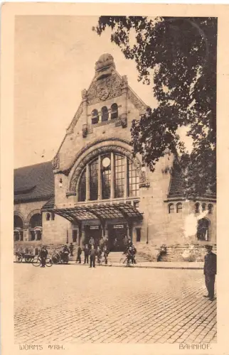 Worms a.Rh. Bahnhof gl1911 195.259
