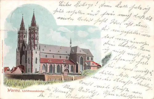 Worms a.Rh. Liebfrauenkirche gl1901 195.263