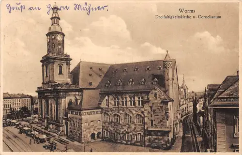 Worms a.Rh. Dreifaltigkeitskirche gl1928 195.268