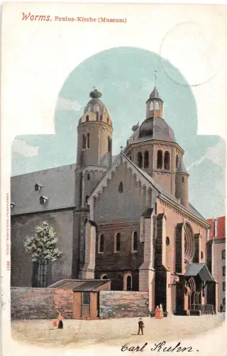 Worms a.Rh. Paulus-Kirche gl1900 195.269