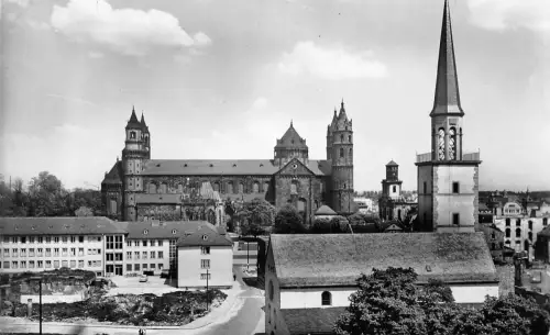 Worms a.Rh. Dom mit Magnuskirche ngl 195.284