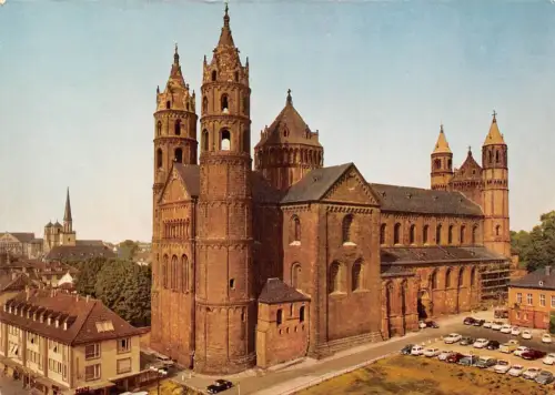 Worms a.Rh. Dom von Nordosten ngl 195.287