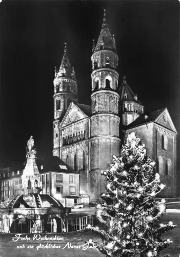 Worms a.Rh. Dom bei Nacht ngl 195.285