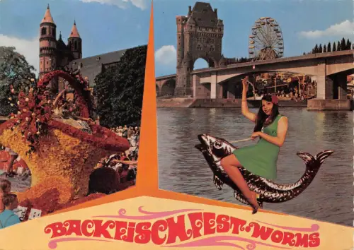 Worms a.Rh. Backfischfest gl 195.319
