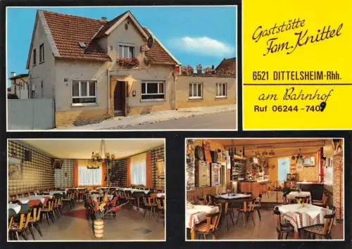 Ditteldheim Gaststätte Fam. Knittel ngl 195.327