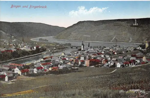 Bingen und Bingerbrück Panorama ngl 195.338