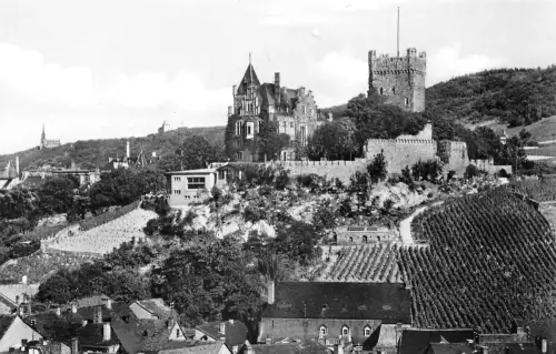 Bingen am Rhein Burg Klopp von der Nahe gesehen ngl 195.361