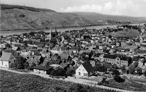 Bingen am Rhein Panorama gl1957 195.358